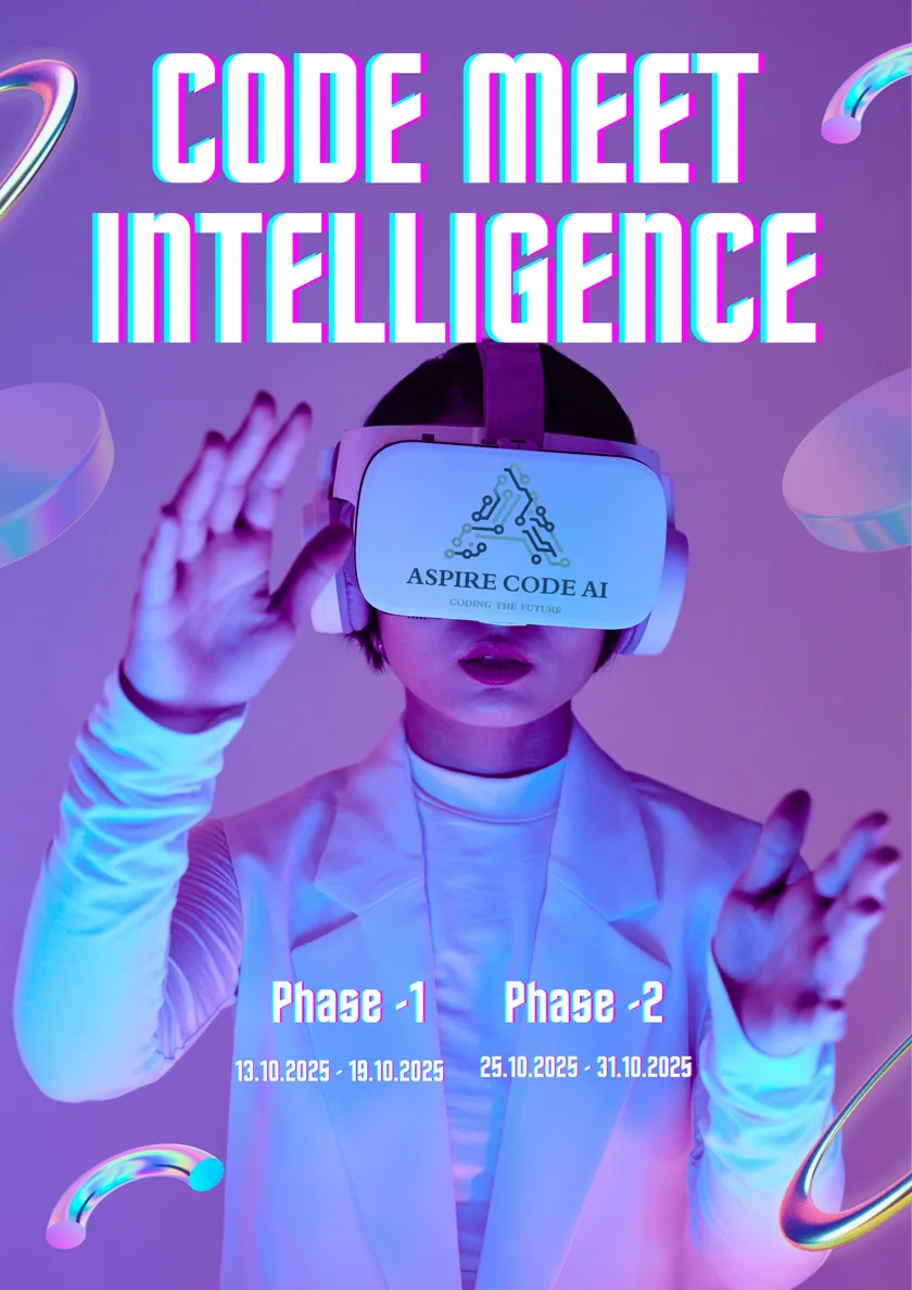 Code Meet Intelligence series poster