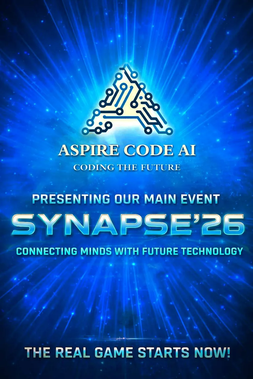 SYNAPSE'26 national level event poster